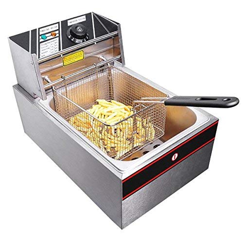 Stainless Steel Electric Countertop Fat Deep Fryer