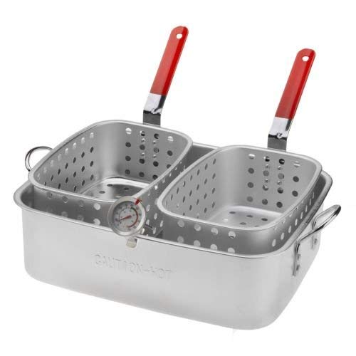 Outdoor Gourmet 15 qt. Pan with Dual Baskets