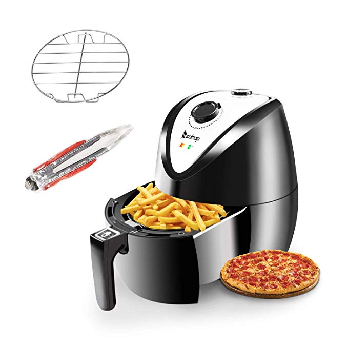 Multifunction Programmable Timer & Temperature Control Electric Air Fryer 1500W