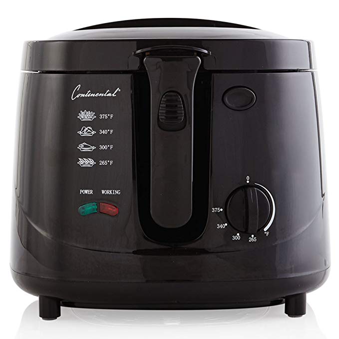 CE North America CE23379 2.5-Liter Cool Touch Deep Fryer