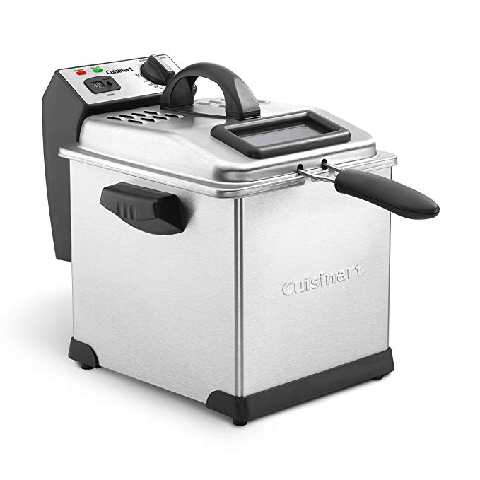 Cuisinart CDF-170 Deep Fryer, 3.4 quart, Stainless Steel